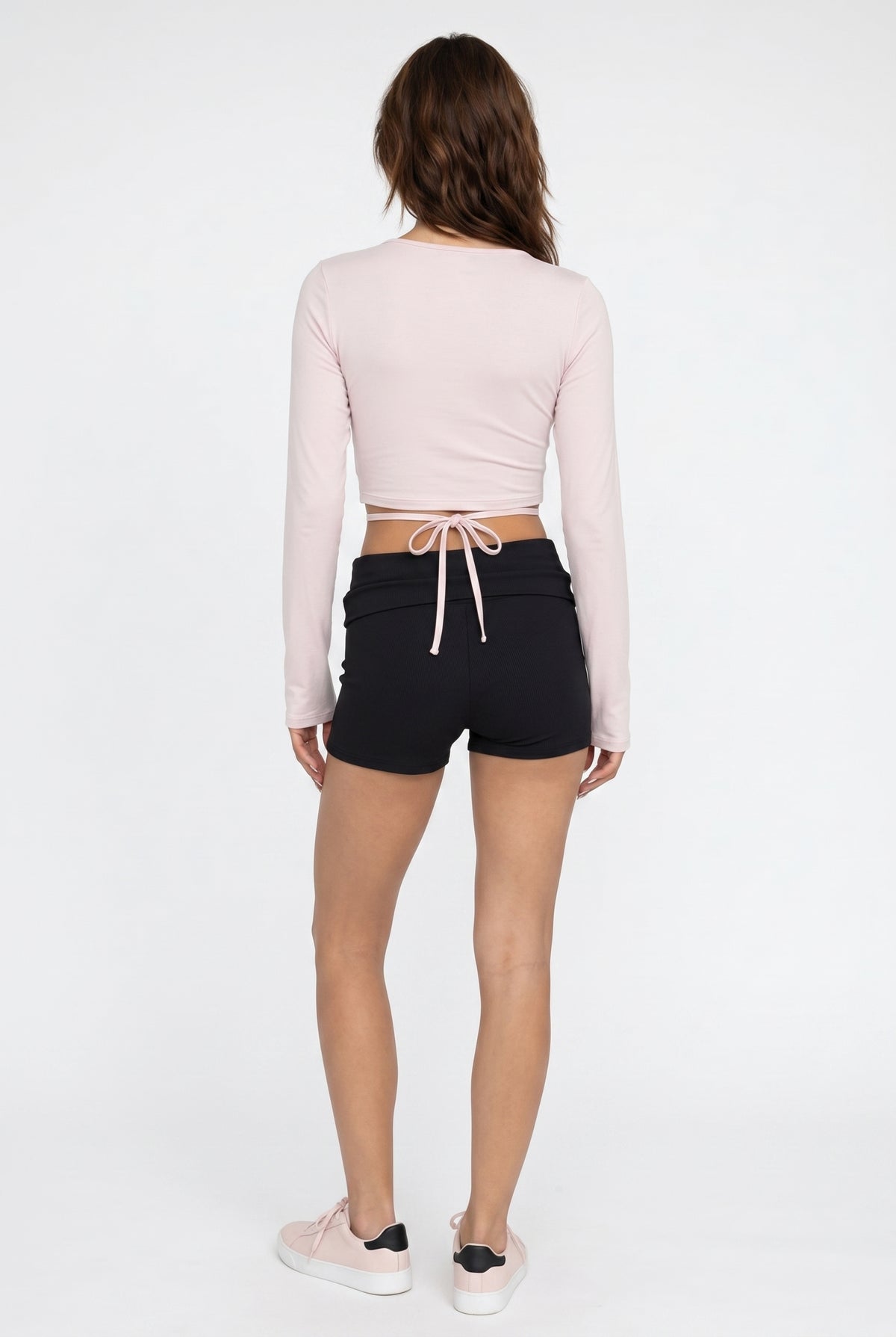 Black Active Mini Shorts