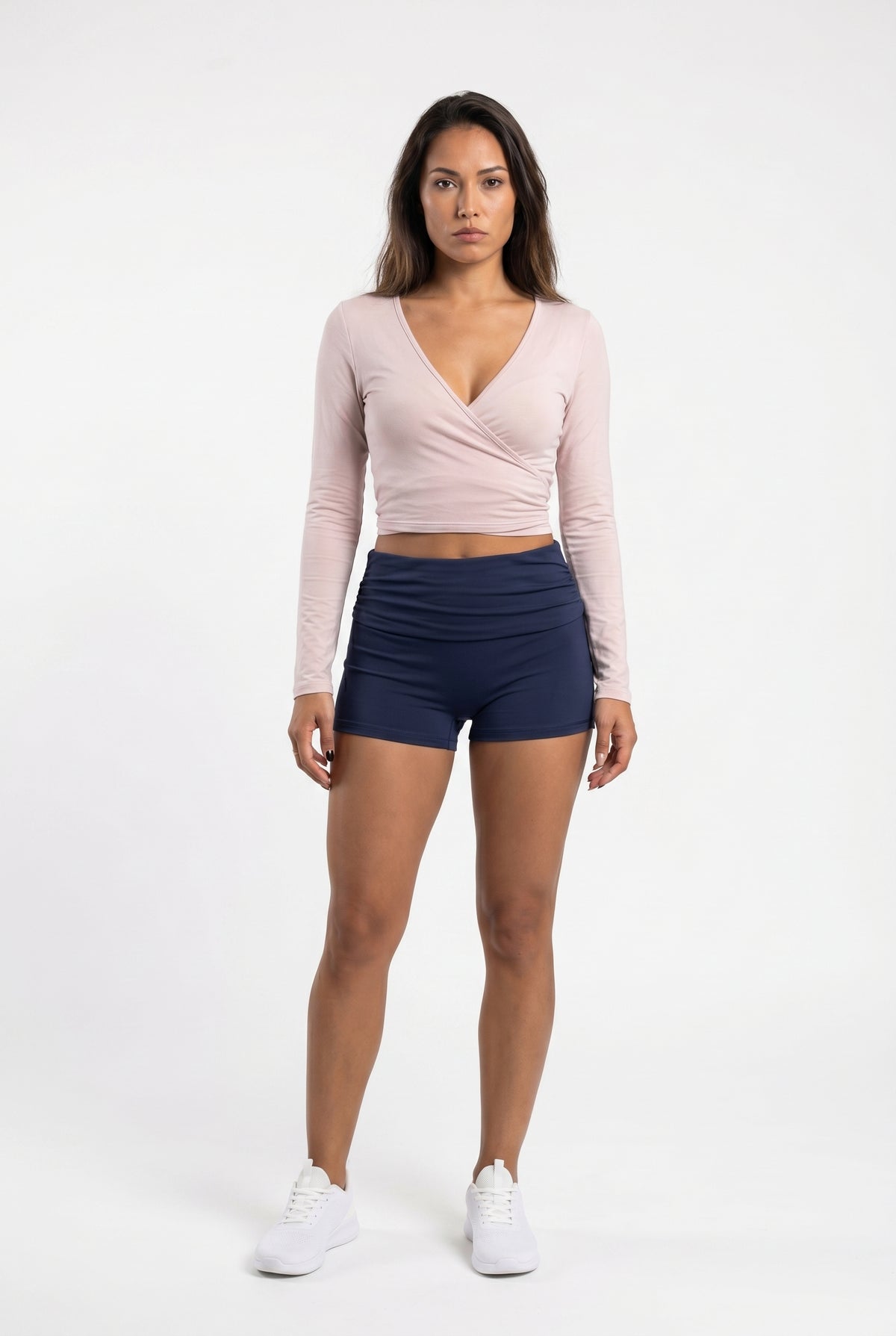 Navy Active Bike Shorts