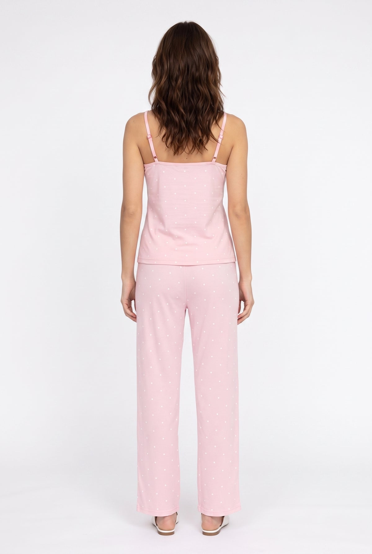Pink Polka Dot Pyjama Set