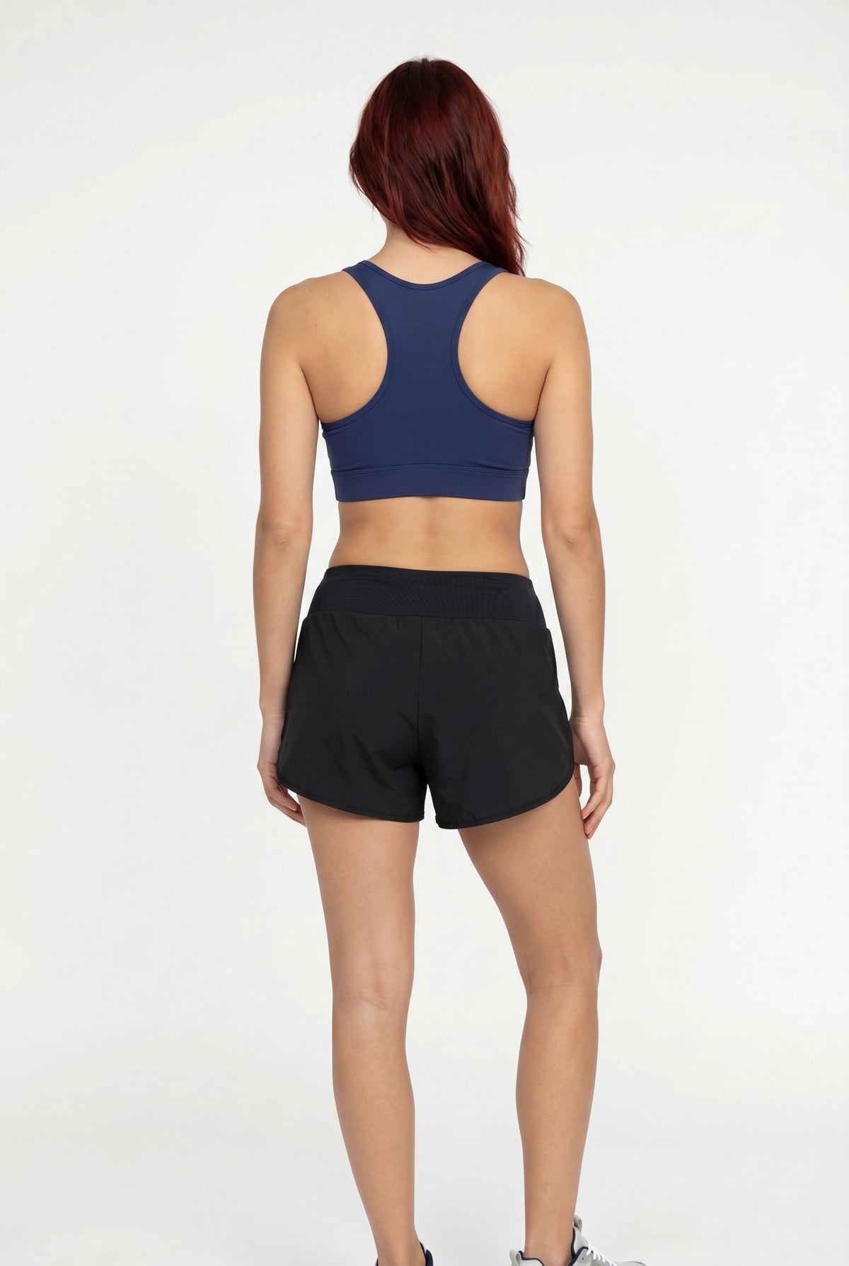 Black Active Running Shorts Women