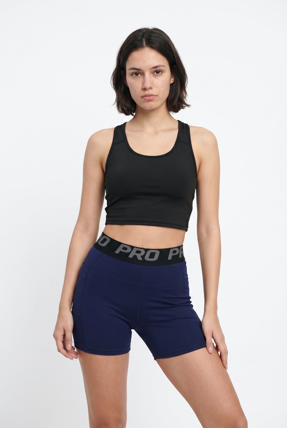 Navy Pro Active Bike Shorts