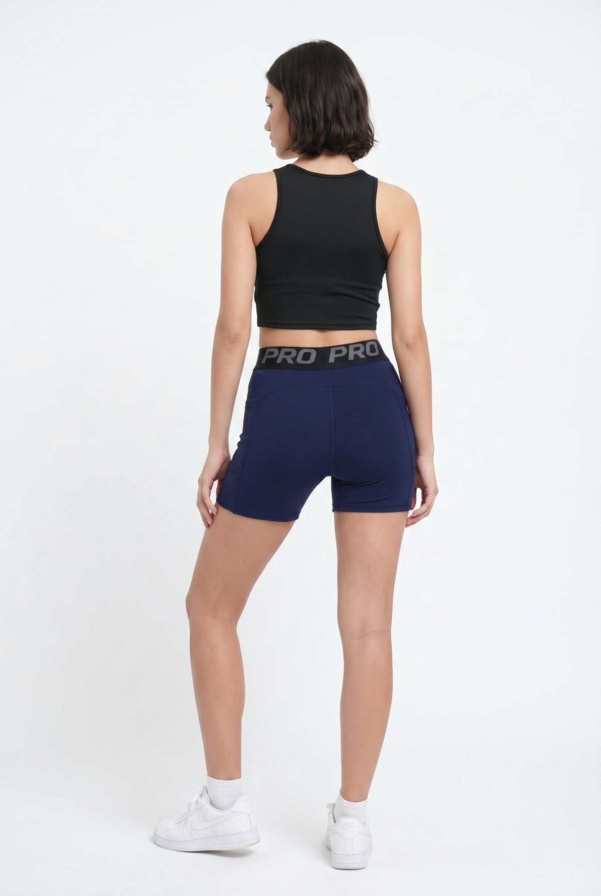 Navy Pro Active Bike Shorts