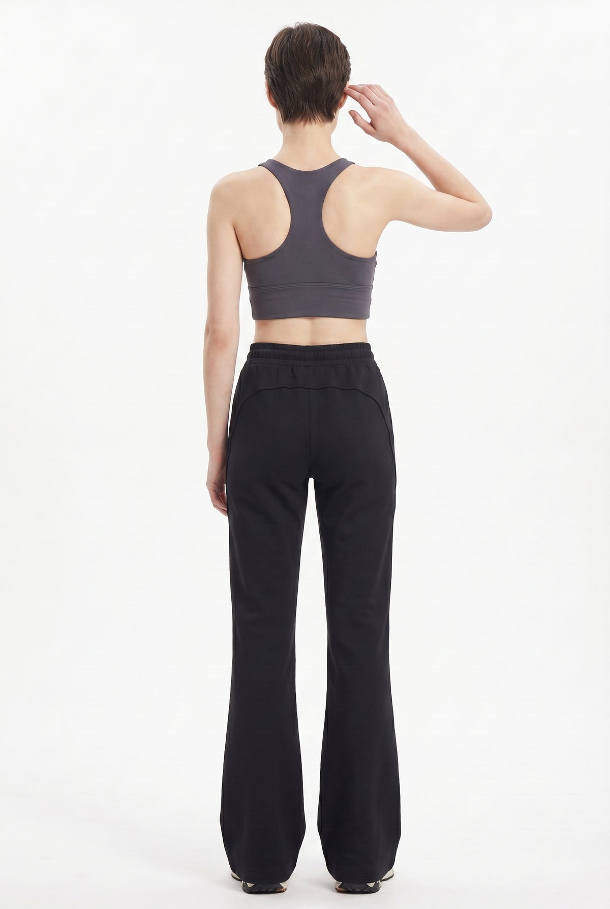 Black Flare Sweatpants Activewear
