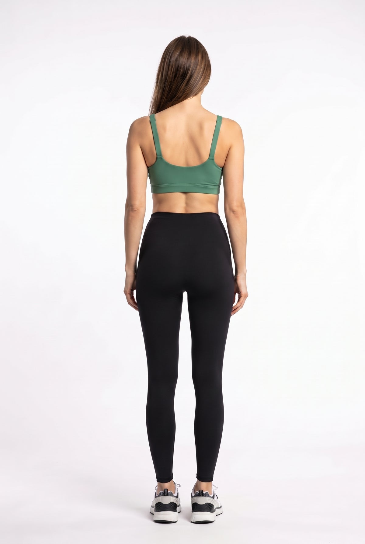 Black High Waist Active Leggings