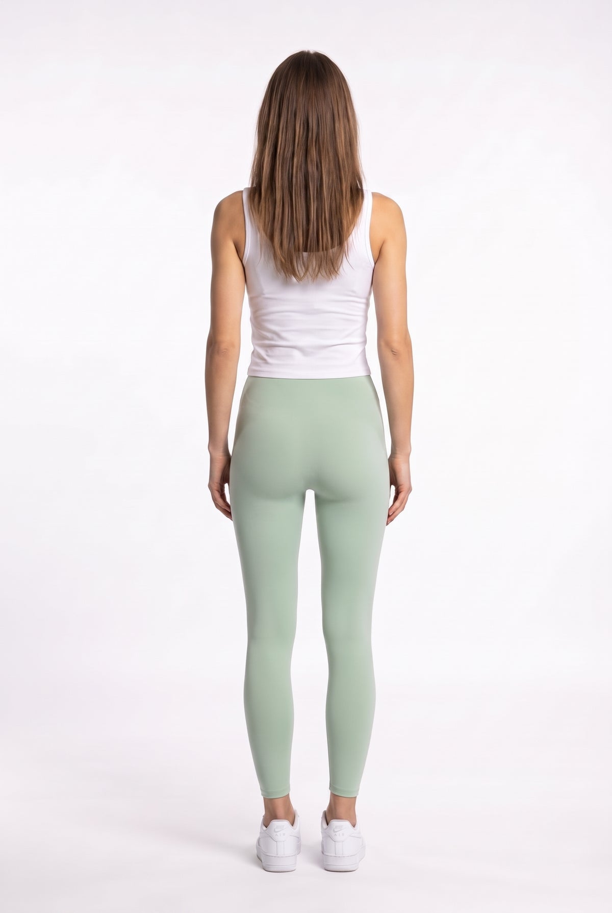 Sage Green High Waist Leggings