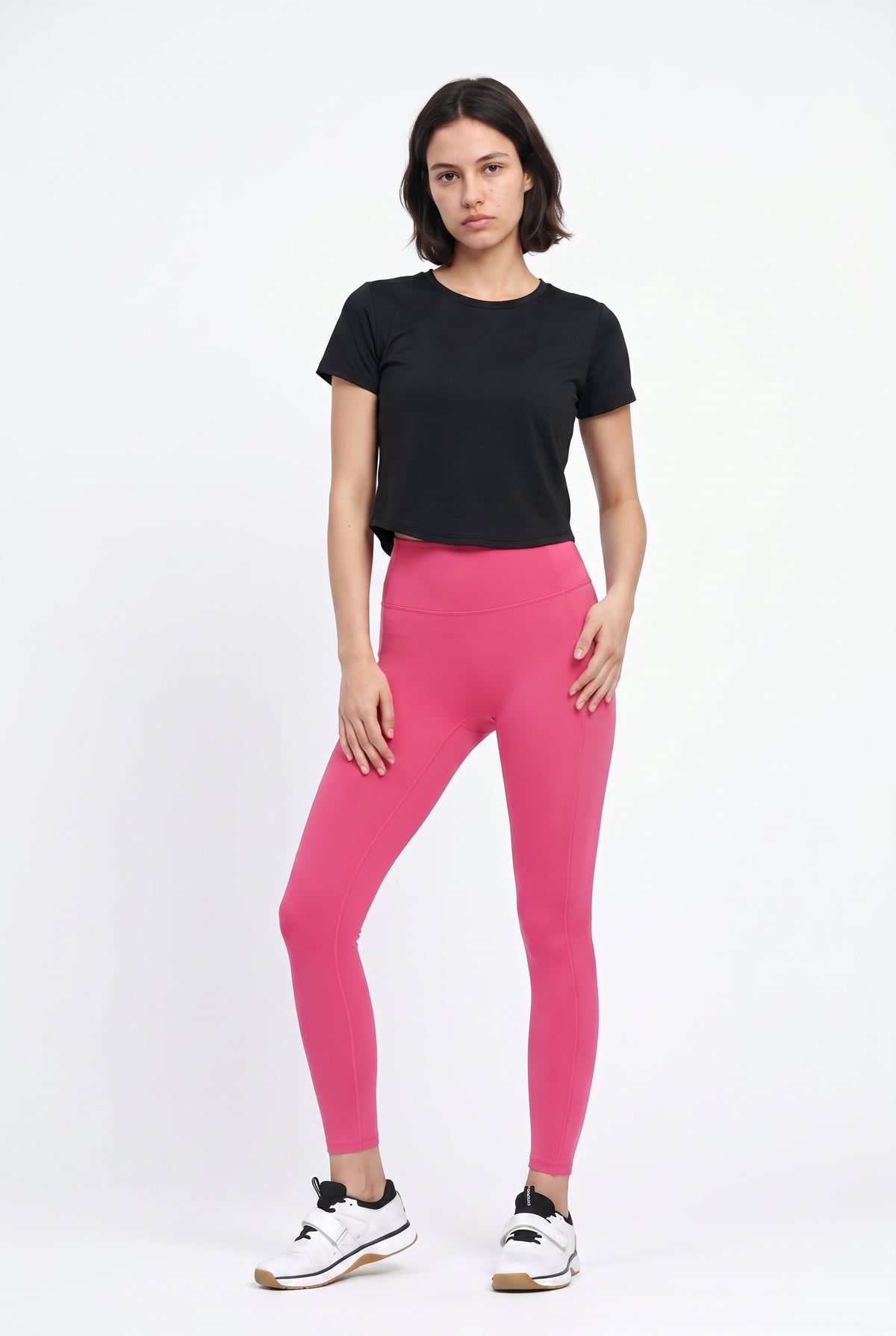 Pink High Waist Active Leggings