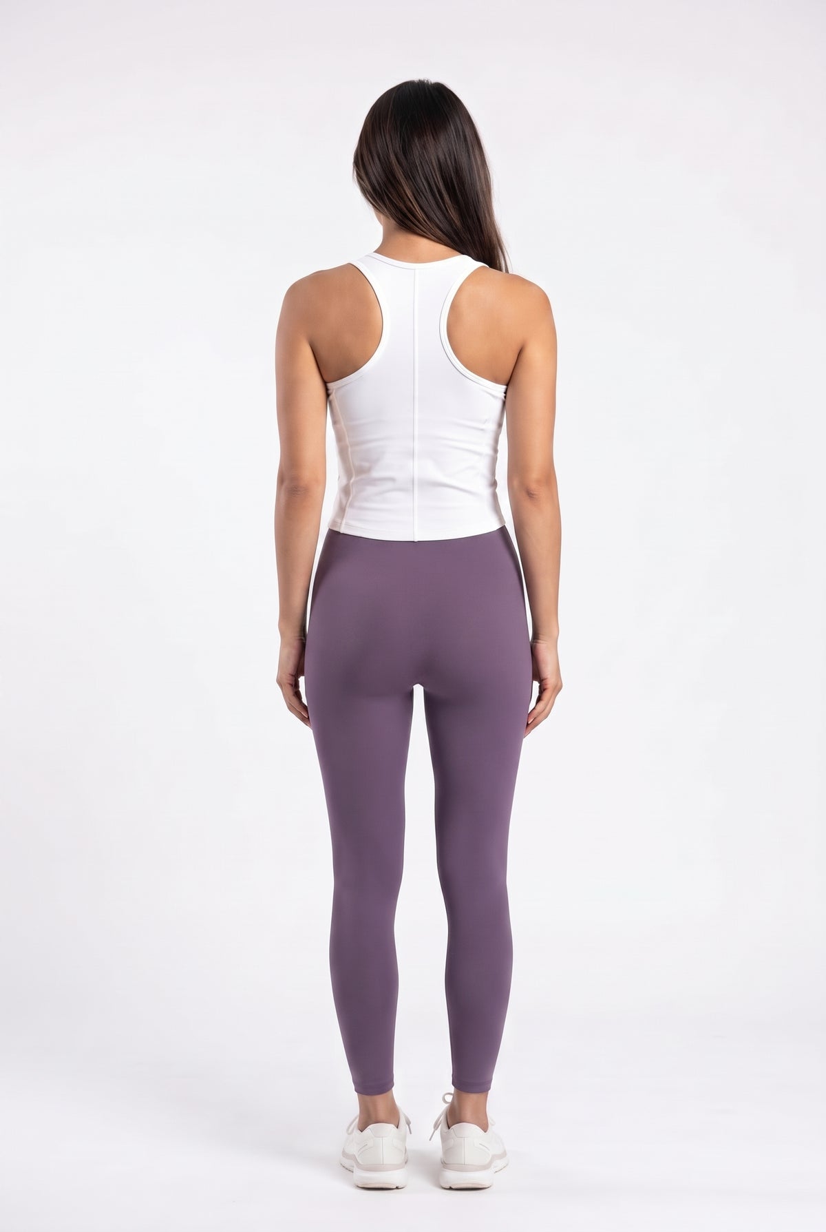 Purple High Waist Active Leggings