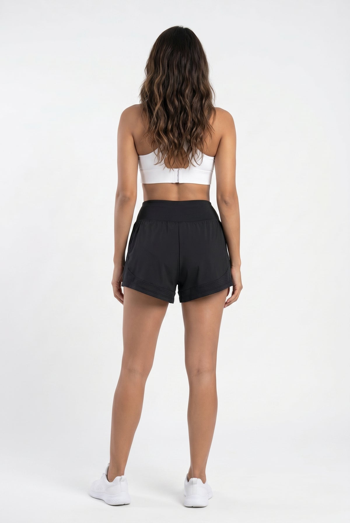 Black Active Running Shorts