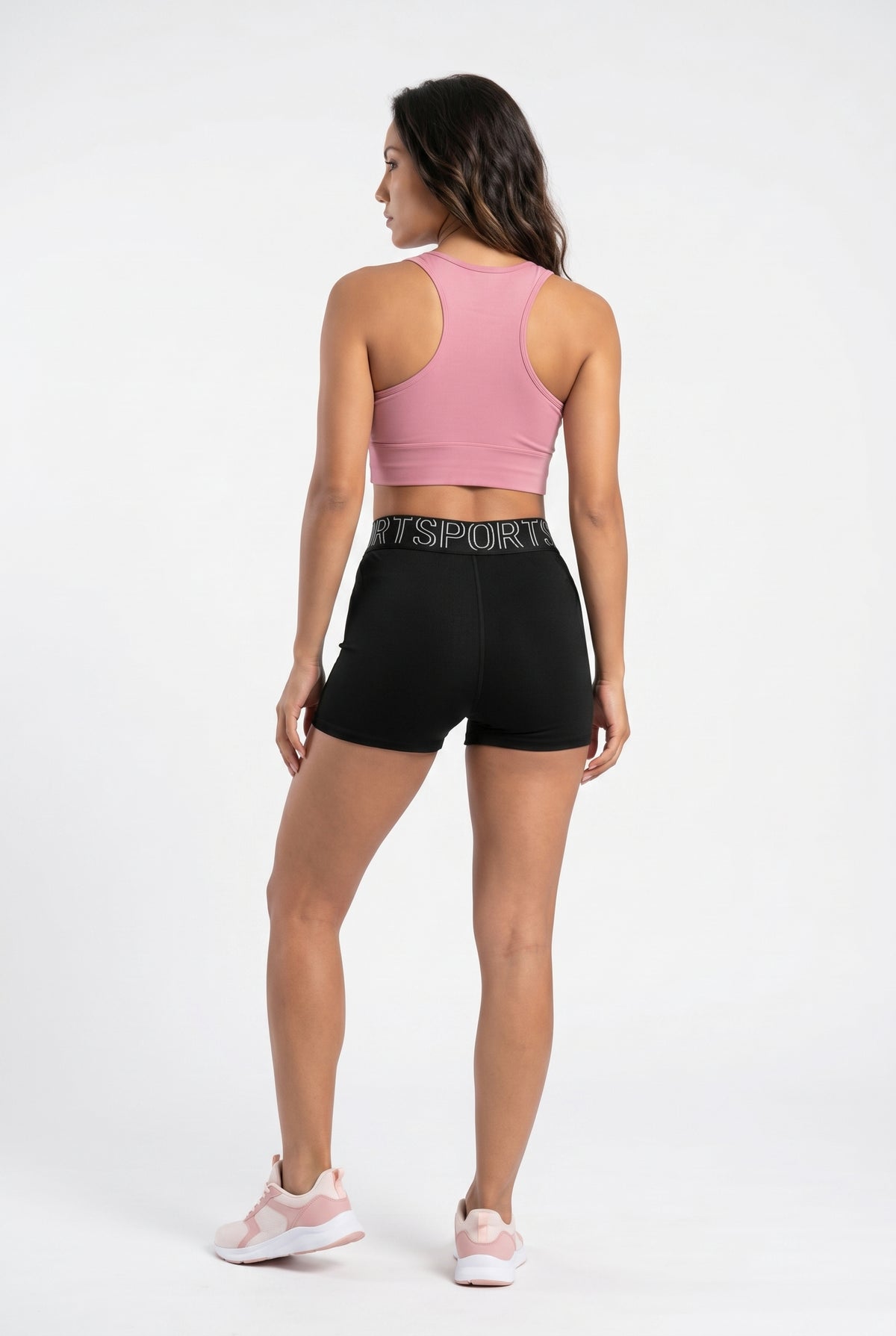 Black Sports Athletic Bike Shorts