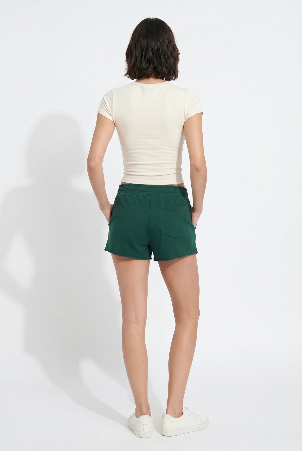 Forest Green Active Sweat Shorts