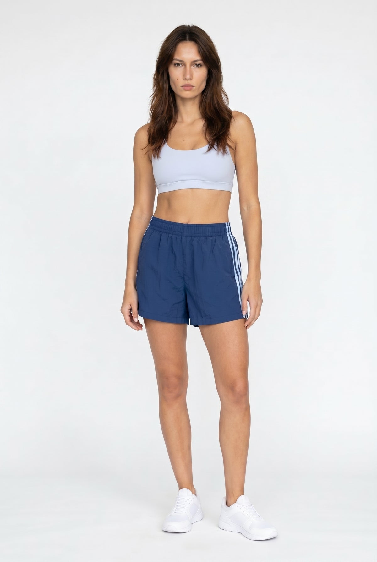 Navy Active Running Shorts Women