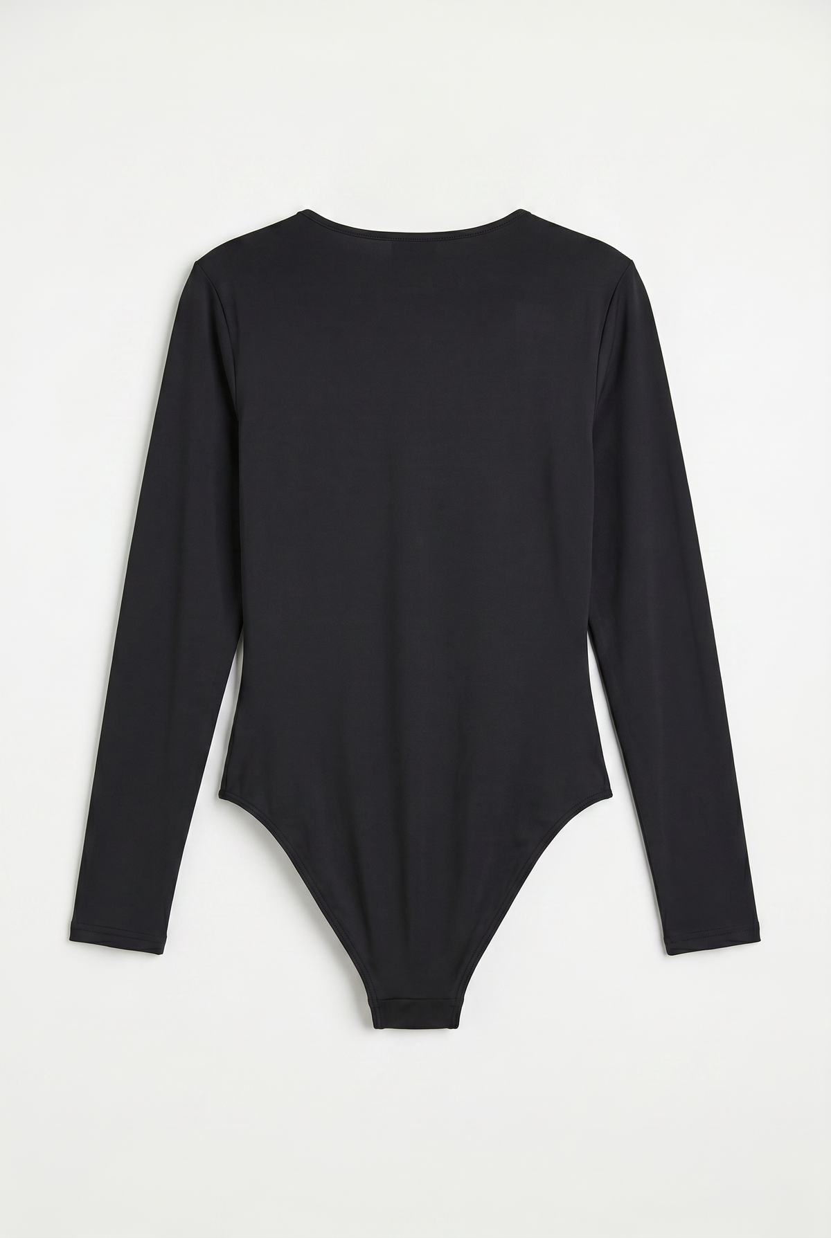 Black Lace Mesh Long Bodysuit