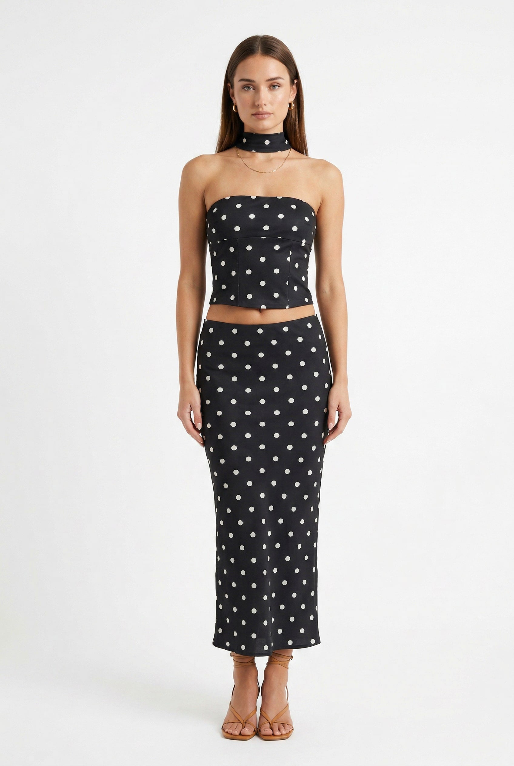Black Polka Dot Co-ord Set