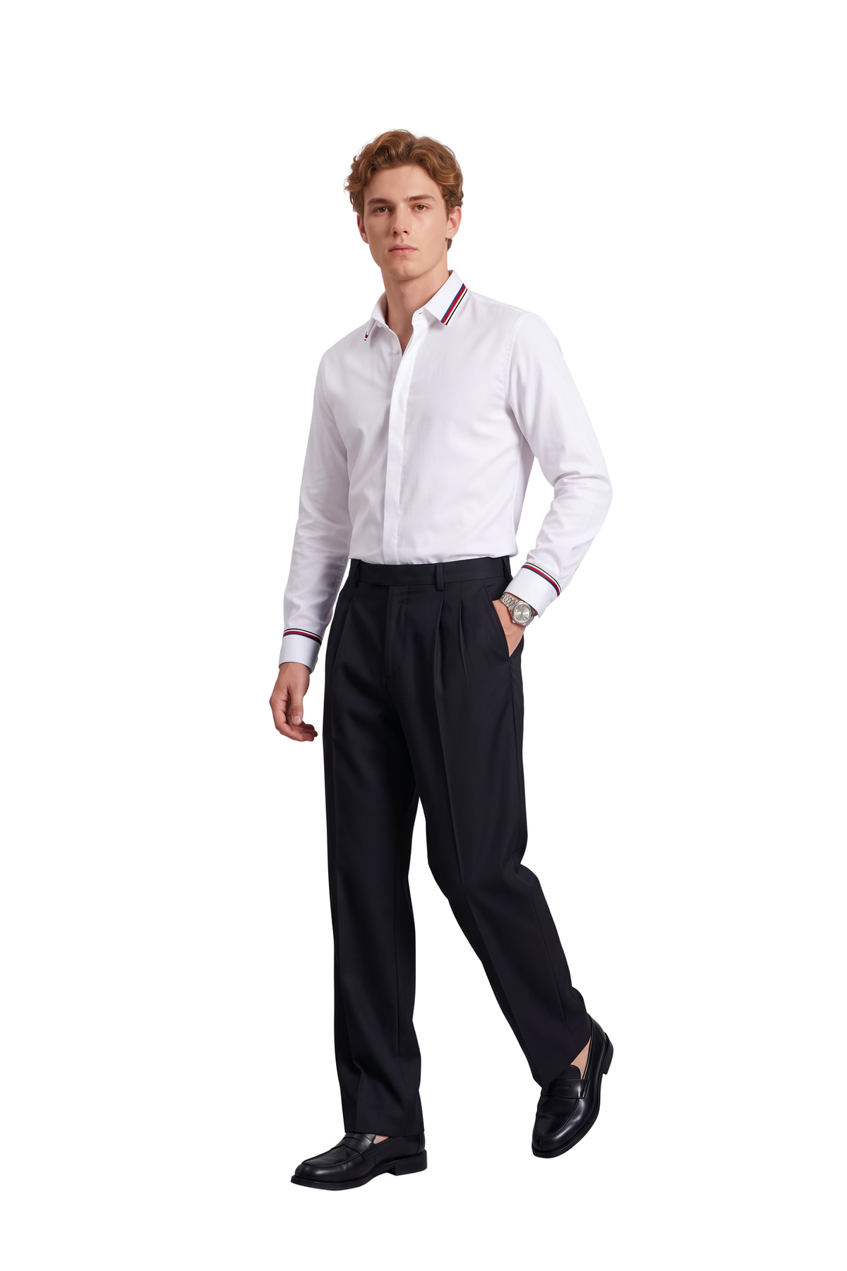 Night Out Regular Fit White Shirt